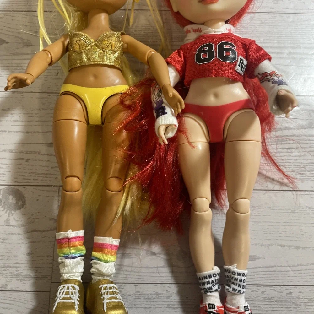 Rainbow High Doll Lot‎ Of 2 Ruby Anderson Sunny Madison